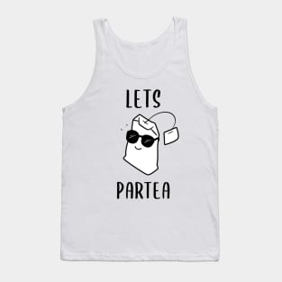 Lets Party - Funny Tea Pun Tank Top